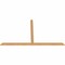 Ekena Millwork Portland Timber Gable Bracket, Western Red Cedar, 84"W x 49"H x 1 1/2"D x 3 1/2"F, 14/12 Pitch GBW084X49X0204POR00SWR - alternate 4